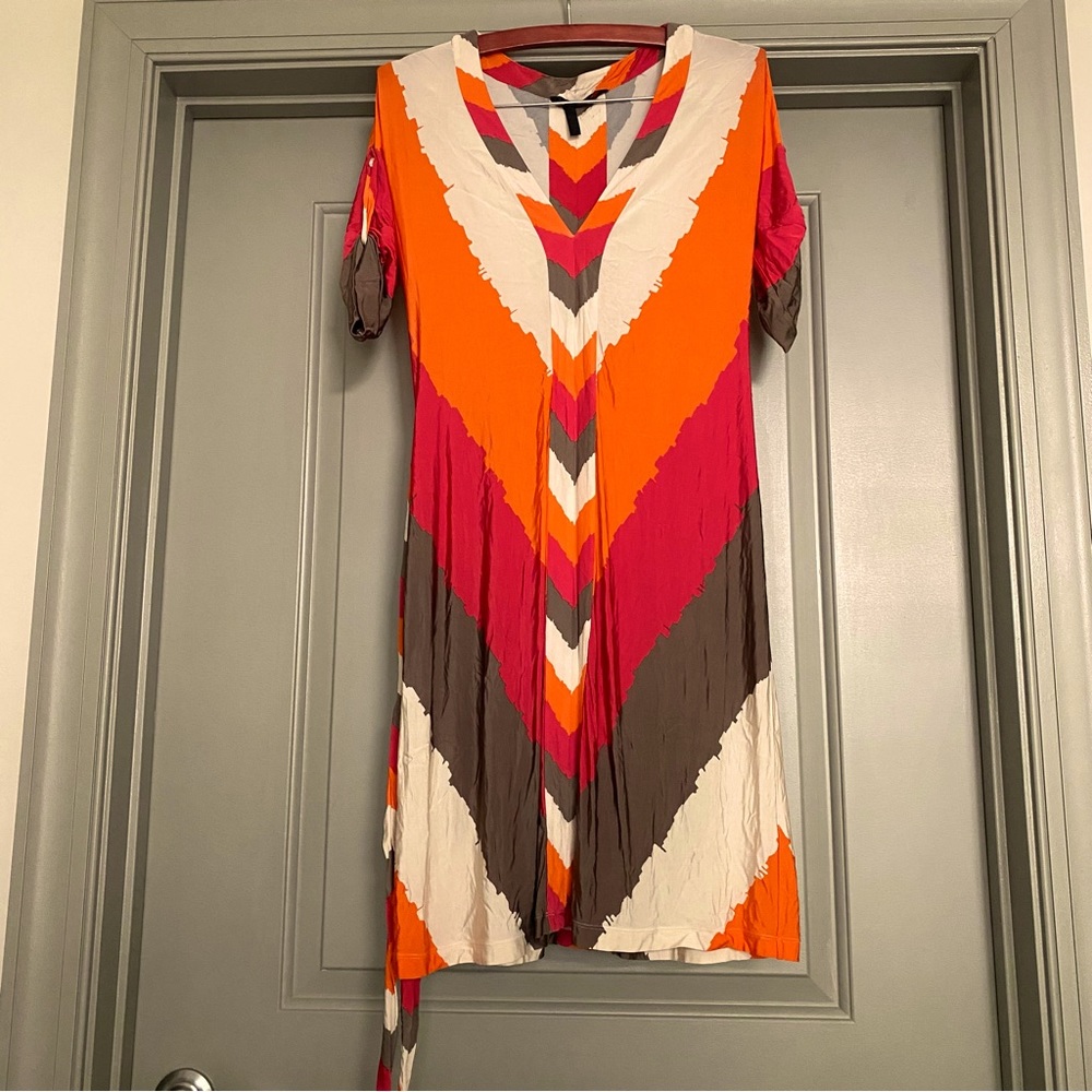 BCBG MAX Multi color dress. GUC